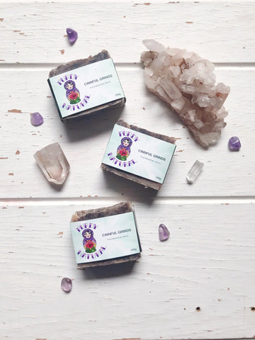 Purdy Natural - Cinnful Grinds Soap Bar