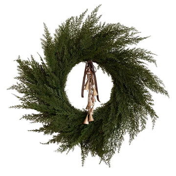 Cypress Pine Faux Christmas Wreath 24