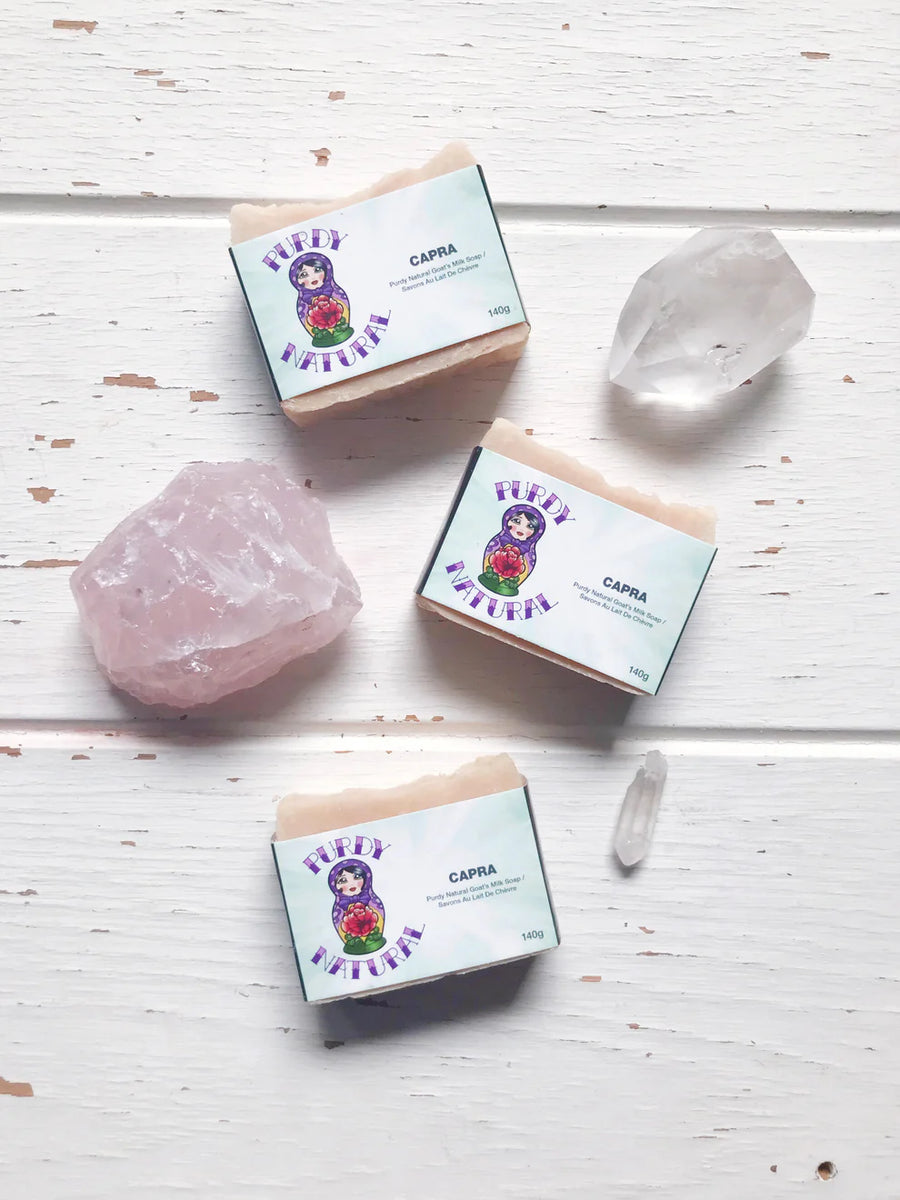 Purdy Natural - Capra Soap Bar ~Goats Milk unscented~