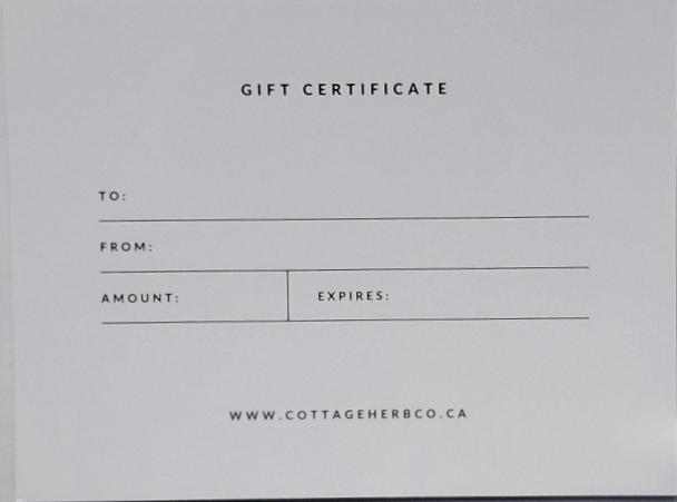 . gift card