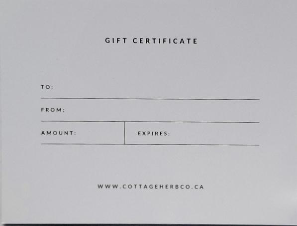 . gift card