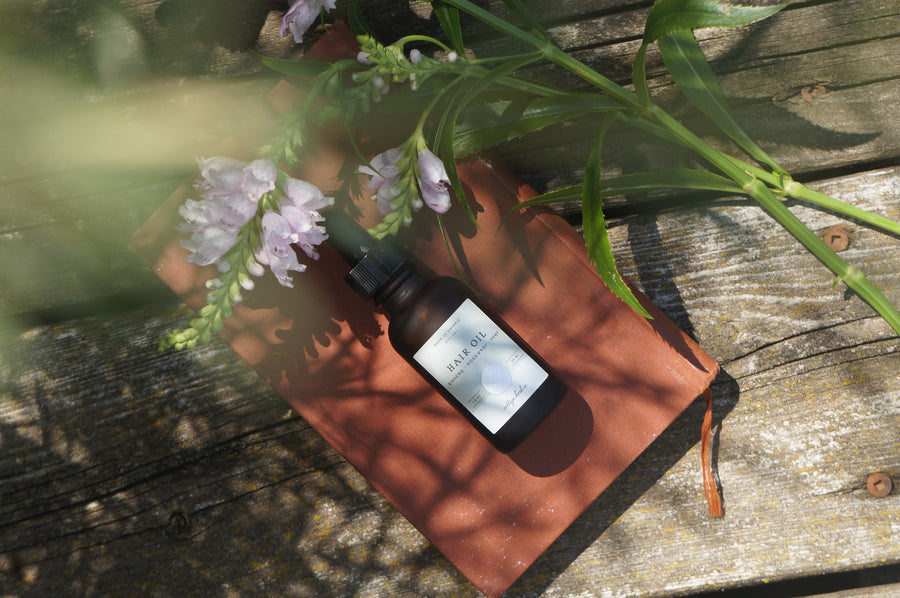 . Hair Oil - soothe scalp and stimulate hair growth